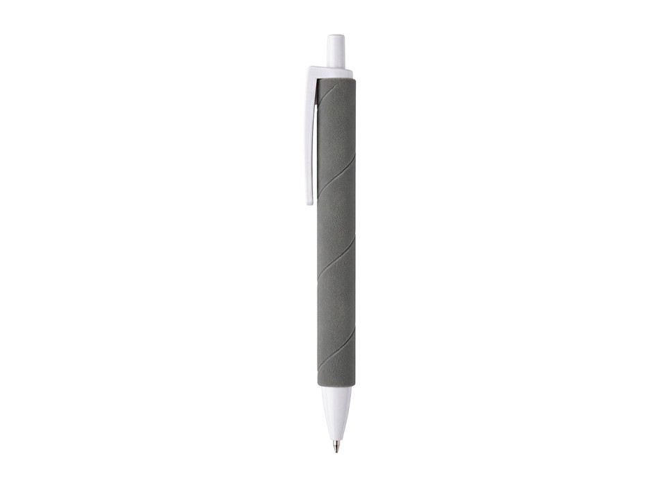 Penna a scatto in plastica. Fusto colorato effetto vellutato FullGadgets.com