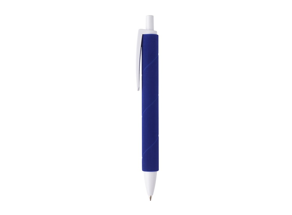 Penna a scatto in plastica. Fusto colorato effetto vellutato FullGadgets.com