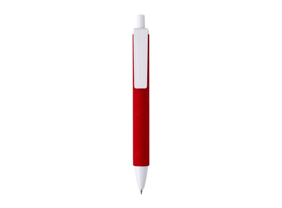 Penna a scatto in plastica. Fusto colorato effetto vellutato FullGadgets.com