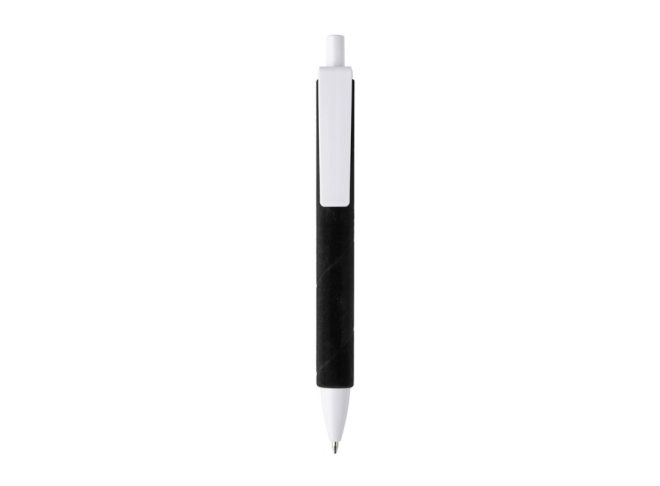 Penna a scatto in plastica. Fusto colorato effetto vellutato FullGadgets.com