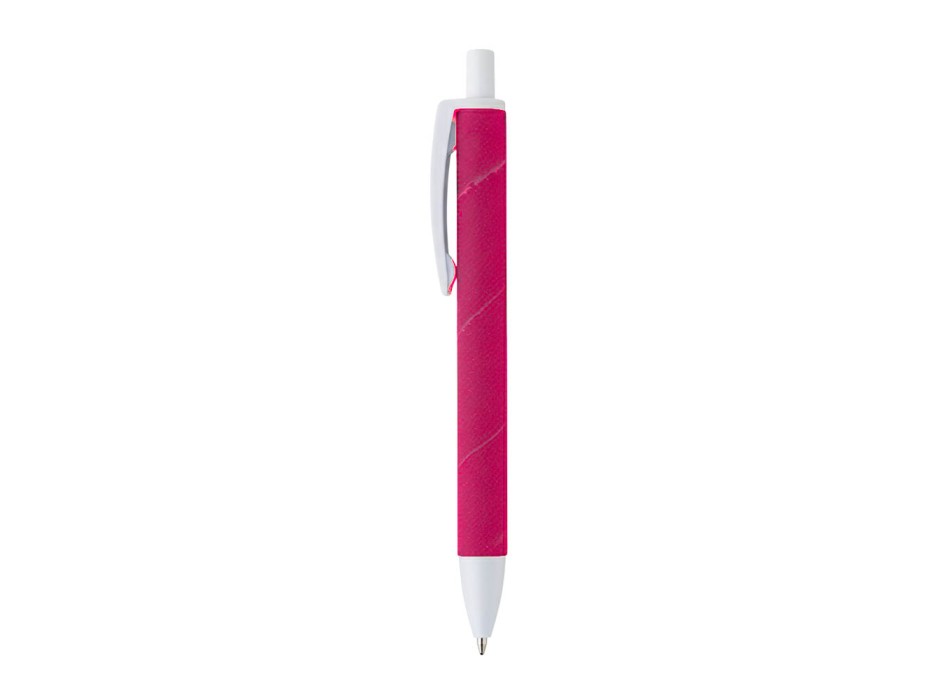 Penna a scatto in plastica. Fusto colorato effetto vellutato FullGadgets.com