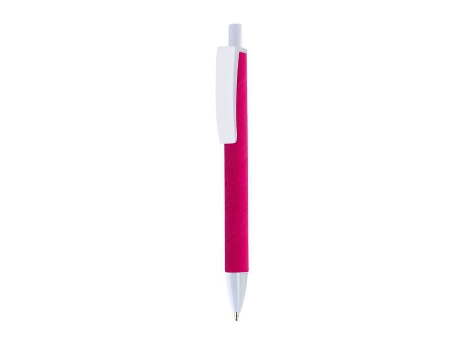Penna a scatto in plastica. Fusto colorato effetto vellutato FullGadgets.com