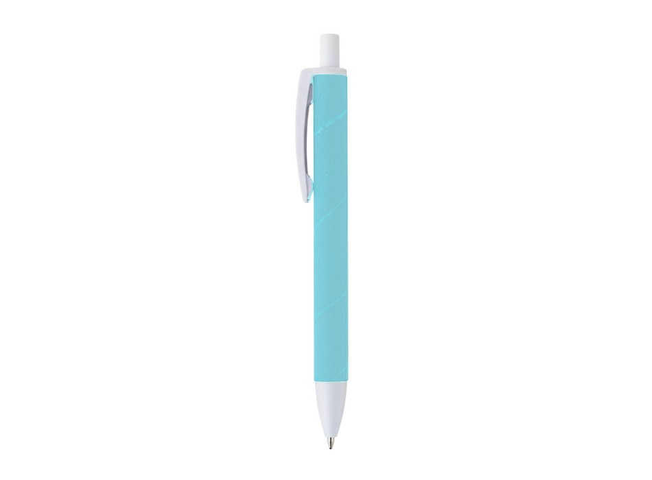Penna a scatto in plastica. Fusto colorato effetto vellutato FullGadgets.com