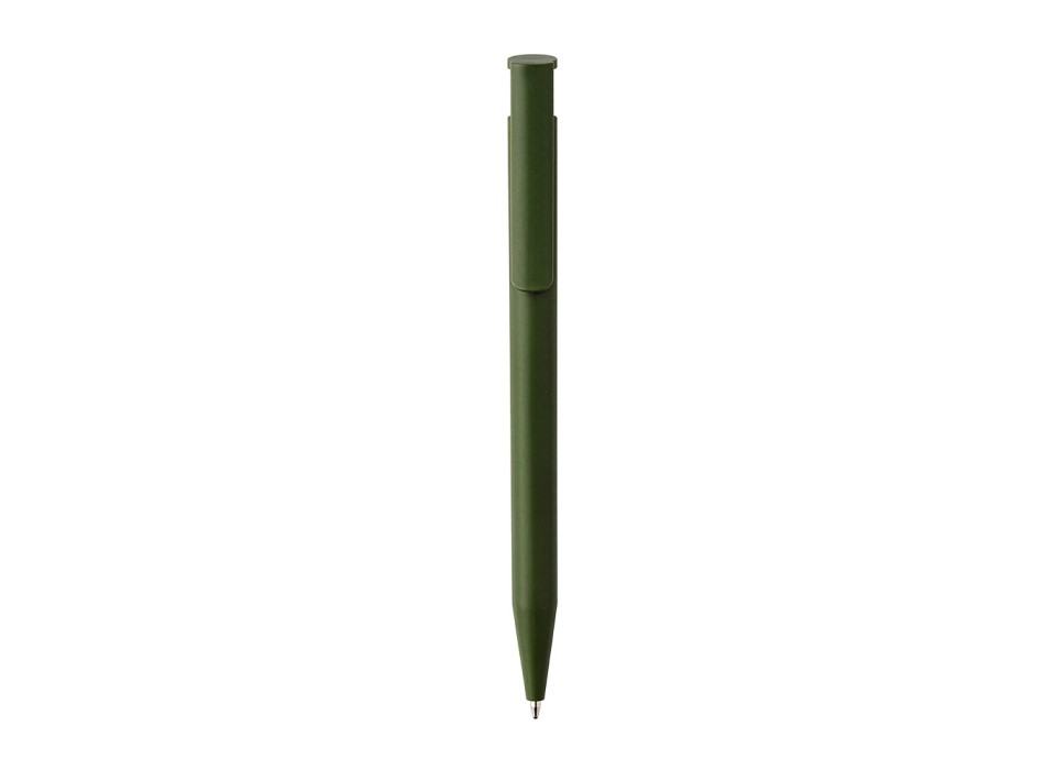 Penna a scatto in plastica. Inserto in bambù FullGadgets.com