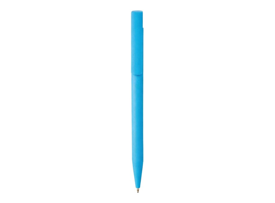Penna a scatto in plastica. Inserto in bambù FullGadgets.com