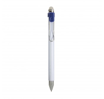 Penna a scatto plastica con inchiostro cancellabile e clip in metallo FullGadgets.com