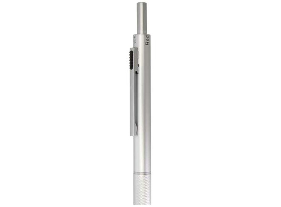 Penna a sfera 4 in 1 in acciaio inossidabile riciclato certificato RCS Tine FullGadgets.com