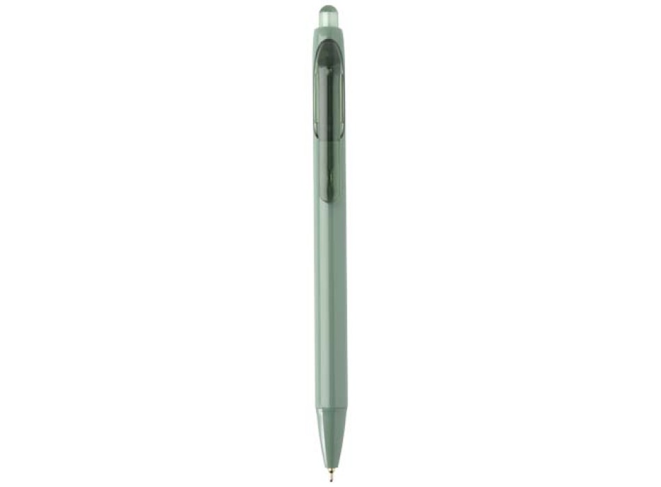 Penna a sfera a doppia iniezione in materiale riciclato certificato RCS (inchiostro blu) Glen FullGadgets.com