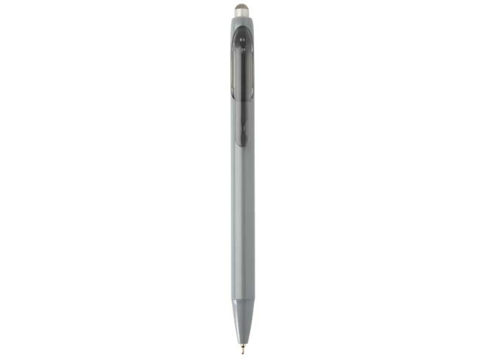 Penna a sfera a doppia iniezione in materiale riciclato certificato RCS (inchiostro blu) Glen FullGadgets.com