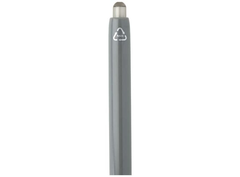 Penna a sfera a doppia iniezione in materiale riciclato certificato RCS (inchiostro blu) Glen FullGadgets.com
