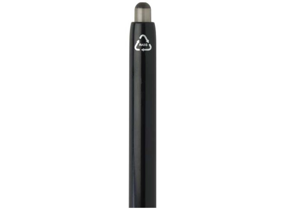 Penna a sfera a doppia iniezione in materiale riciclato certificato RCS (inchiostro blu) Glen FullGadgets.com