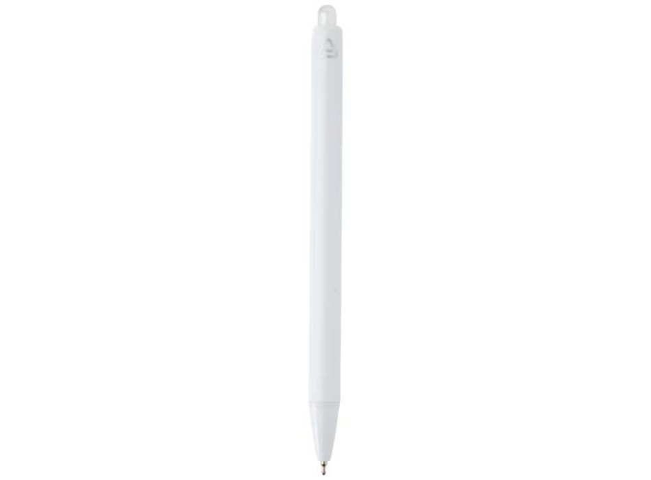 Penna a sfera a doppia iniezione in materiale riciclato certificato RCS (inchiostro blu) Glen FullGadgets.com