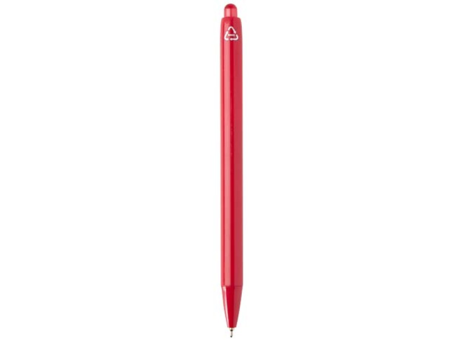 Penna a sfera a doppia iniezione in materiale riciclato certificato RCS (inchiostro blu) Glen FullGadgets.com