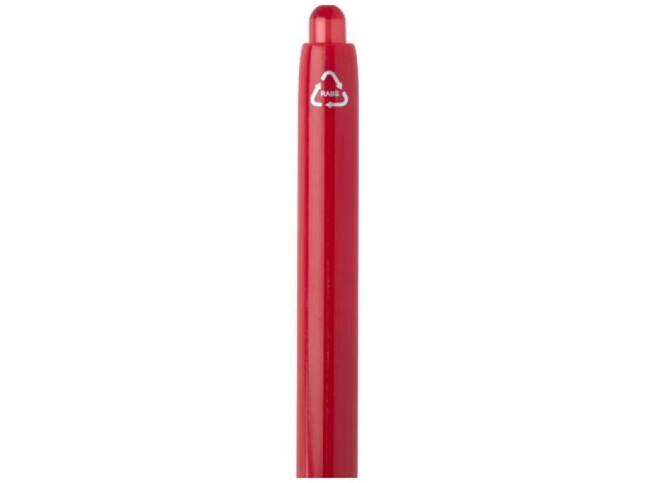 Penna a sfera a doppia iniezione in materiale riciclato certificato RCS (inchiostro blu) Glen FullGadgets.com