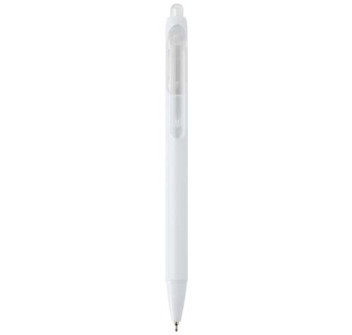 Penna a sfera a doppia iniezione in materiale riciclato certificato RCS (inchiostro blu) Glen FullGadgets.com
