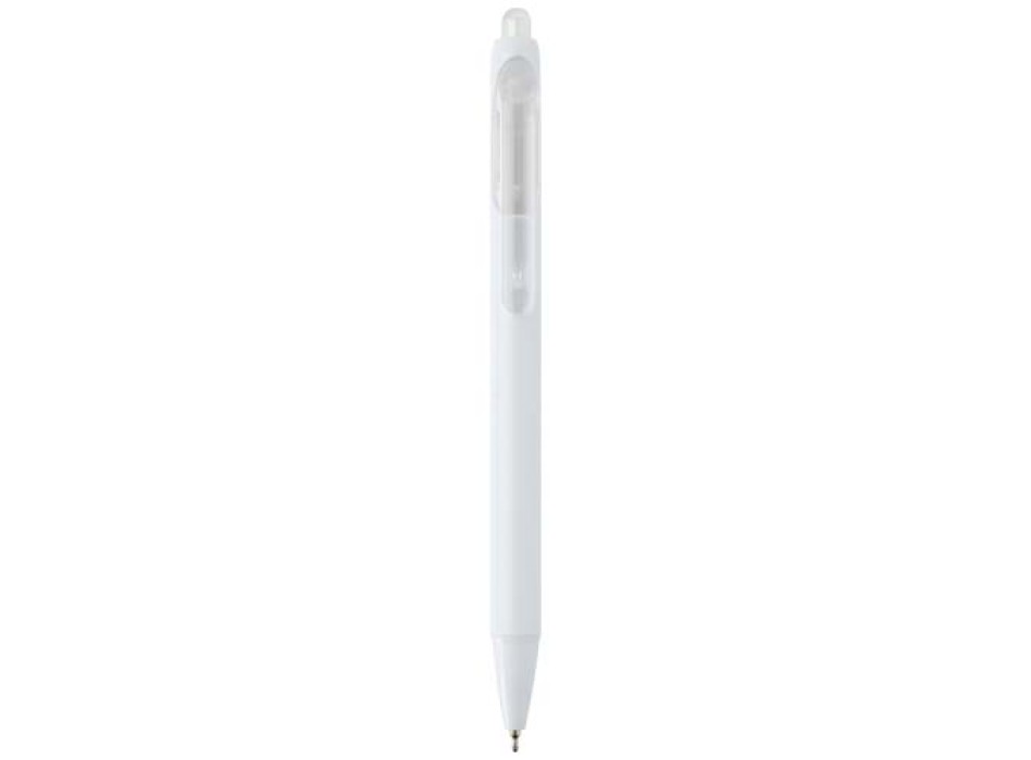 Penna a sfera a doppia iniezione in materiale riciclato certificato RCS (inchiostro blu) Glen FullGadgets.com