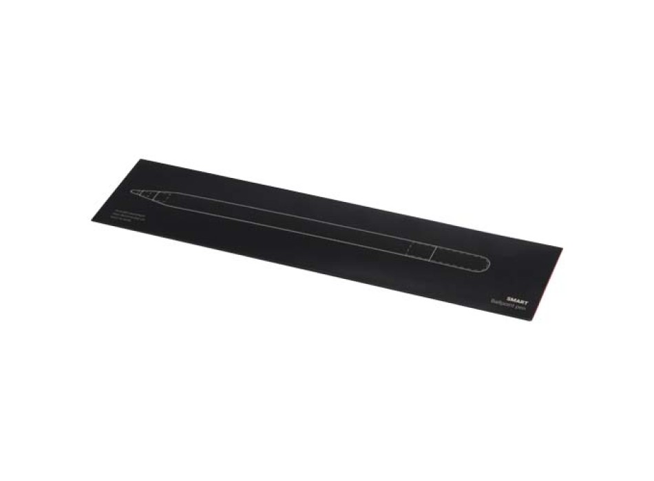 Penna a sfera a rotazione in alluminio riciclato SMART (inchiostro nero) FullGadgets.com