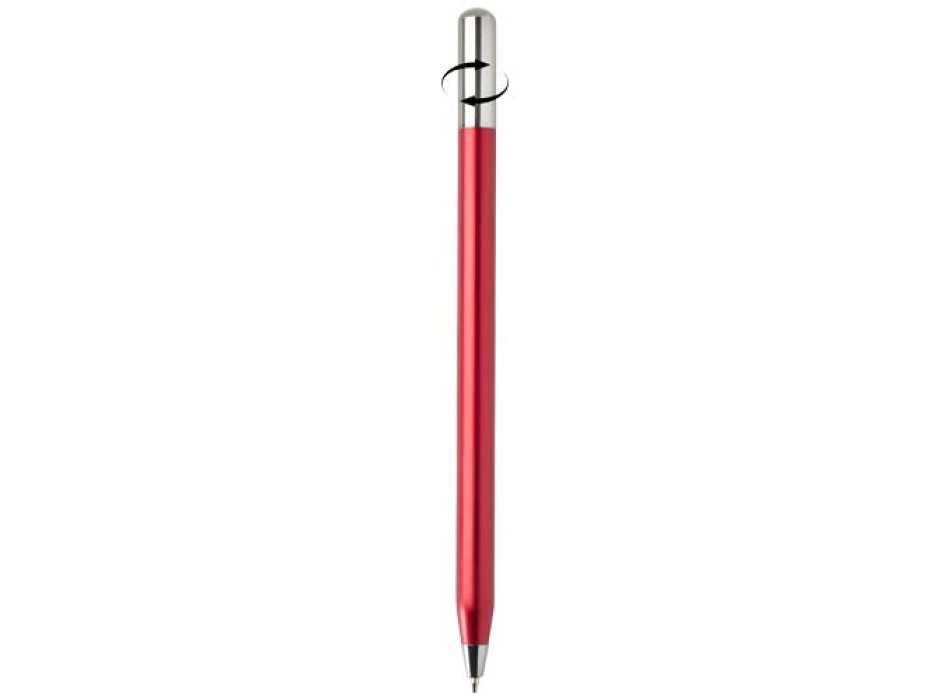 Penna a sfera a rotazione in alluminio riciclato SMART (inchiostro nero) FullGadgets.com