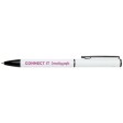 Penna a sfera a rotazione in alluminio riciclato Verton con ghiera (inchiostro blu) FullGadgets.com