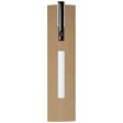 Penna a sfera a rotazione in alluminio riciclato Verton con ghiera (inchiostro blu) FullGadgets.com