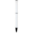 Penna a sfera a rotazione in alluminio riciclato Verton con ghiera (inchiostro blu) FullGadgets.com
