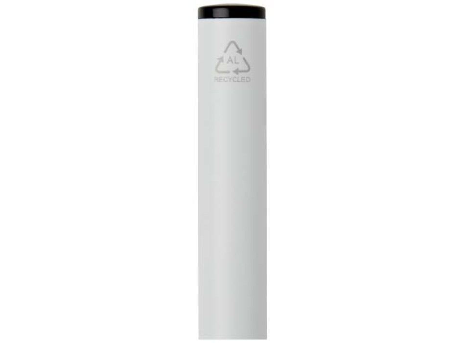 Penna a sfera a rotazione in alluminio riciclato Verton con ghiera (inchiostro blu) FullGadgets.com