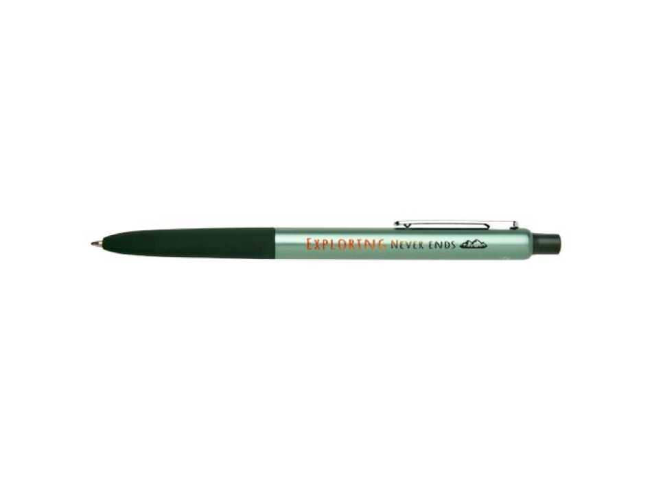 Penna a sfera a scatto in alluminio riciclato con finitura anodizzata Soffit (inchiostro blu) FullGadgets.com