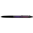 Penna a sfera a scatto in alluminio riciclato con finitura anodizzata Soffit (inchiostro blu) FullGadgets.com