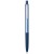 Penna a sfera a scatto in alluminio riciclato con finitura anodizzata Soffit (inchiostro blu)