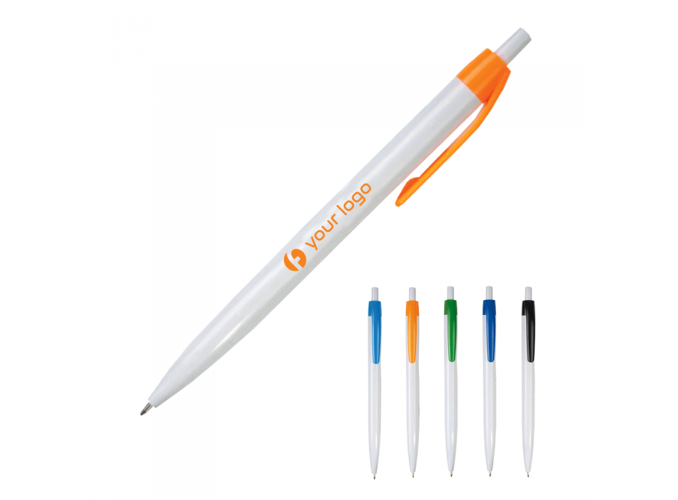 Penna a sfera a scatto, in plastica FullGadgets.com