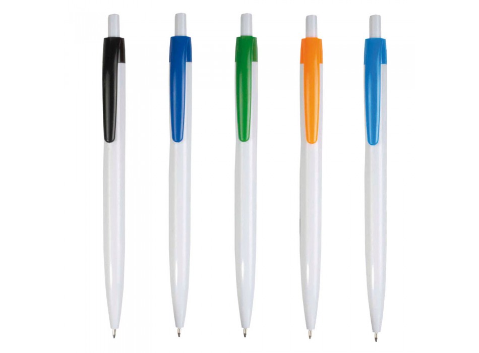 Penna a sfera a scatto, in plastica FullGadgets.com