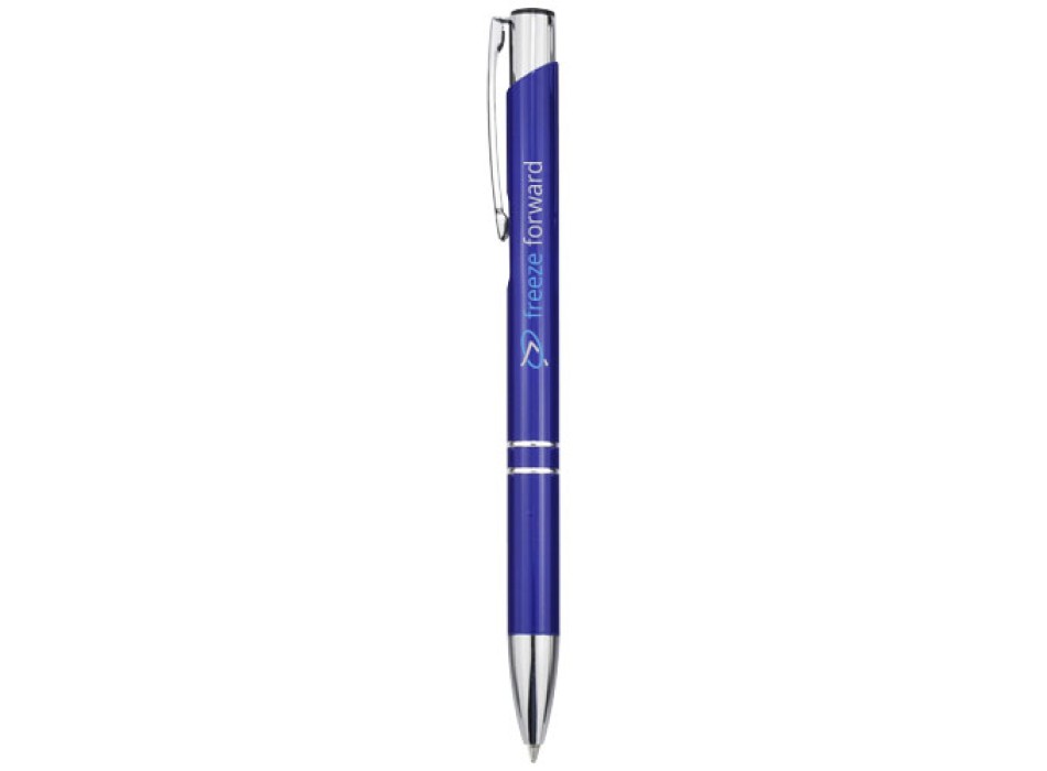 Penna a sfera a scatto Moneta in alluminio (inchiostro blu) FullGadgets.com