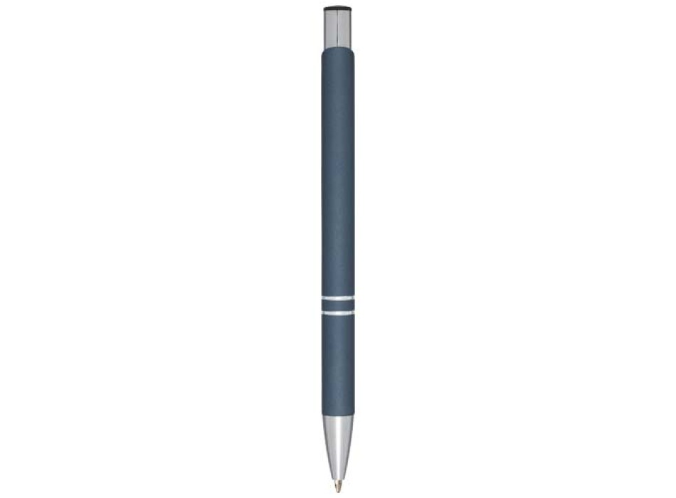 Penna a sfera a scatto Moneta soft touch (inchiostro nero) FullGadgets.com