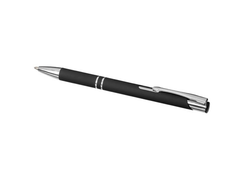Penna a sfera a scatto Moneta soft touch (inchiostro nero) FullGadgets.com