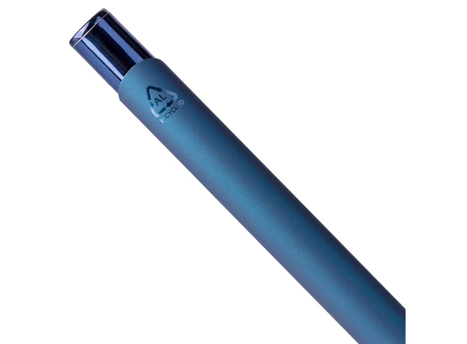 Penna a sfera alluminio riciclato con rivestimento gommato Anisa FullGadgets.com