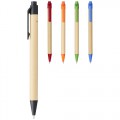 Penna A Sfera Berk Personalizzabile In Cartone Riciclato E Plastica Derivata Dal Mais