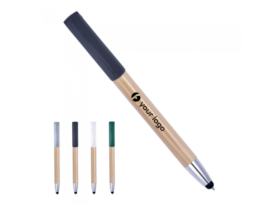 Penna a sfera capacitiva in bamboo FullGadgets.com