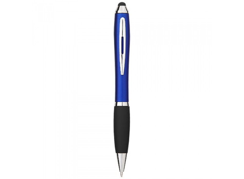 Penna a sfera colorata con stylus e impugnatura nera Nash FullGadgets.com