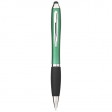 Penna a sfera colorata con stylus e impugnatura nera Nash FullGadgets.com