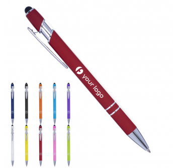 Penna a sfera con finitura in gomma FullGadgets.com