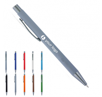 Penna a sfera con finitura in gomma FullGadgets.com