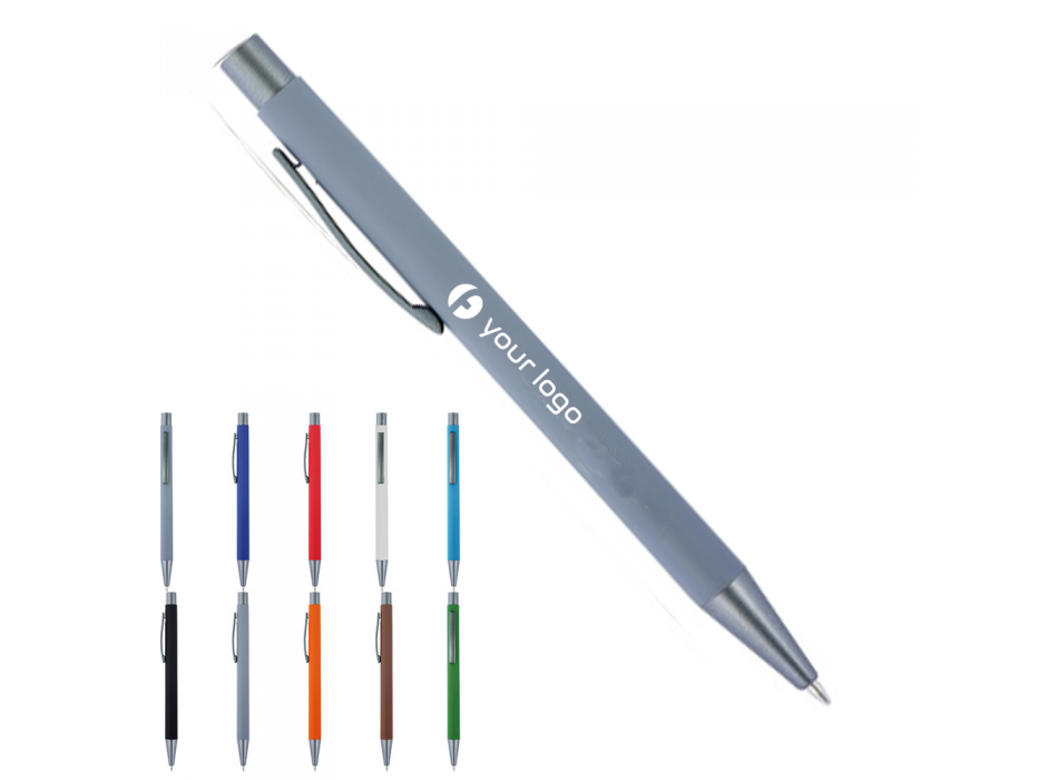 Penna a sfera con finitura in gomma FullGadgets.com