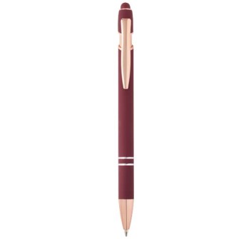 Penna a sfera con finitura oro rosa Nanna (inchiostro blu) FullGadgets.com