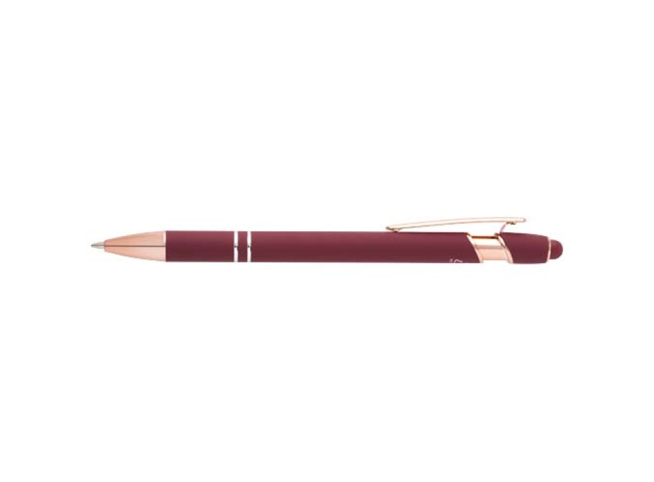 Penna a sfera con finitura oro rosa Nanna (inchiostro blu) FullGadgets.com