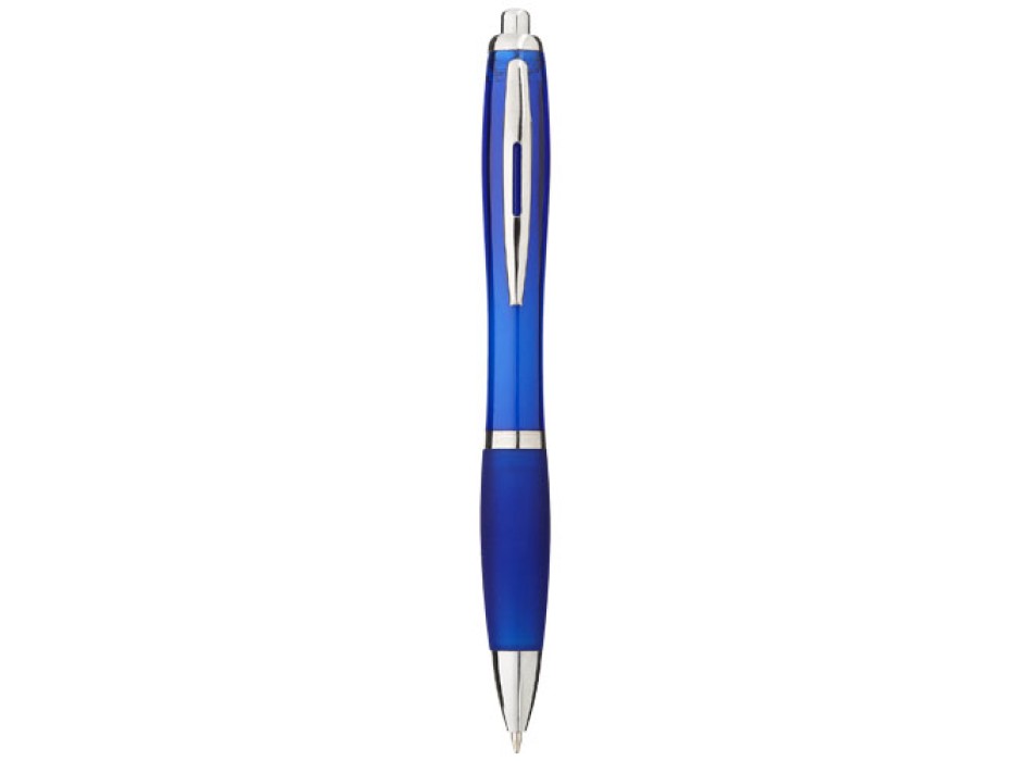 Penna a sfera con fusto e impugnatura colorati Nash (inchiostro blu) FullGadgets.com