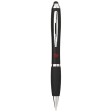 Penna a sfera con stylus e impugnatura nera Nash (inchiostro nero) FullGadgets.com