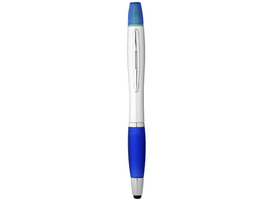 Penna a sfera con stylus ed evidenziatore Nash (inchiostro nero) FullGadgets.com