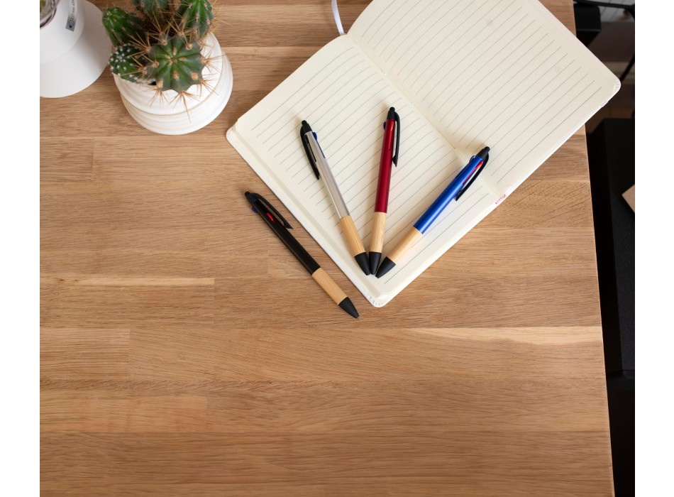 Penna a sfera in ABS 3 colori Malachi FullGadgets.com