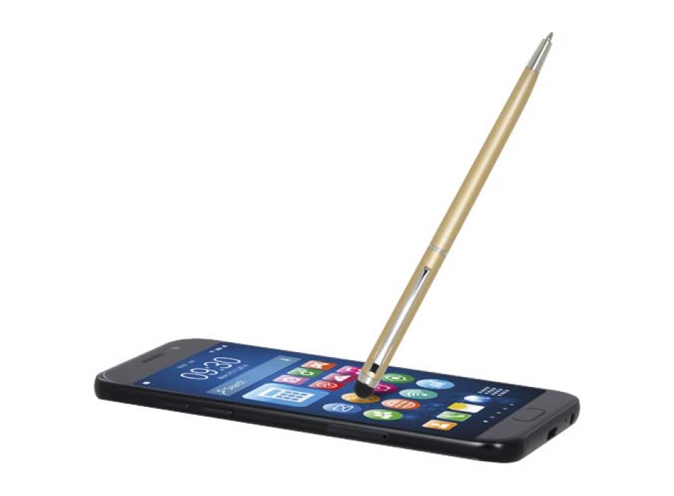 Penna a sfera in alluminio con stylus Ore (inchiostro blu) FullGadgets.com