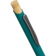 Penna a sfera in alluminio riciclato con finitura gommata Calandra FullGadgets.com